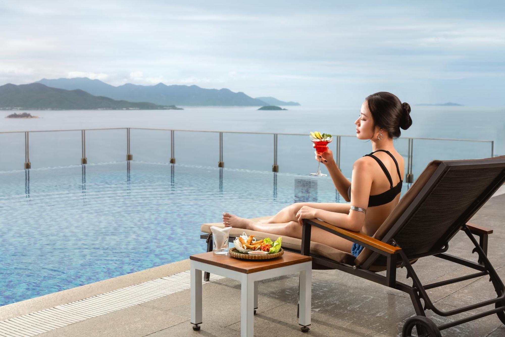 Green Beach Hotel Nha Trang Exterior foto