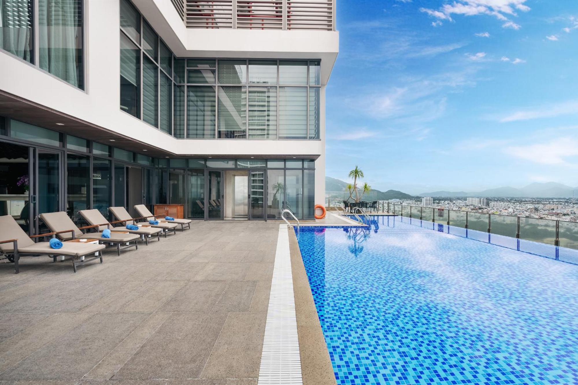 Green Beach Hotel Nha Trang Exterior foto