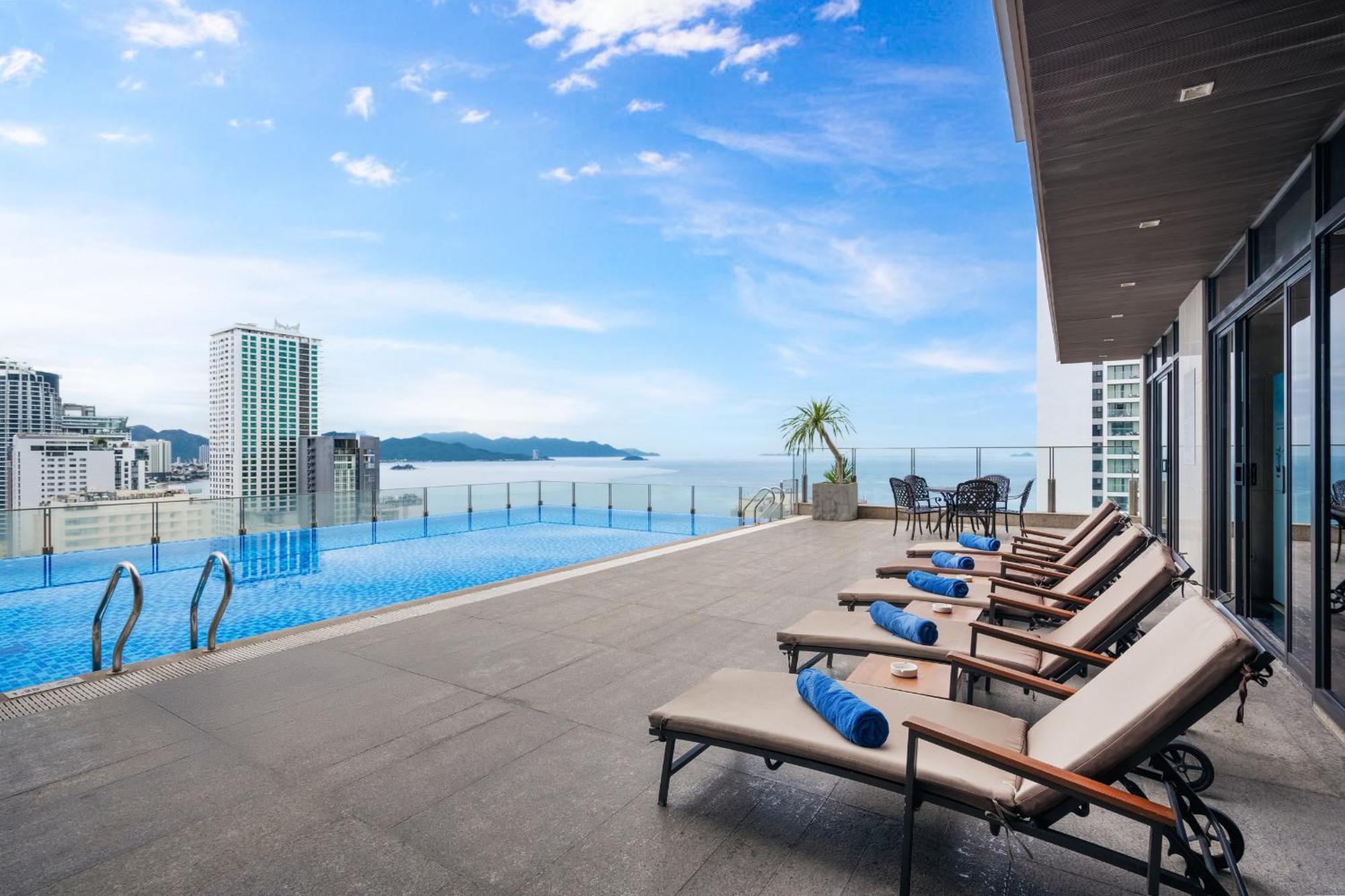 Green Beach Hotel Nha Trang Exterior foto